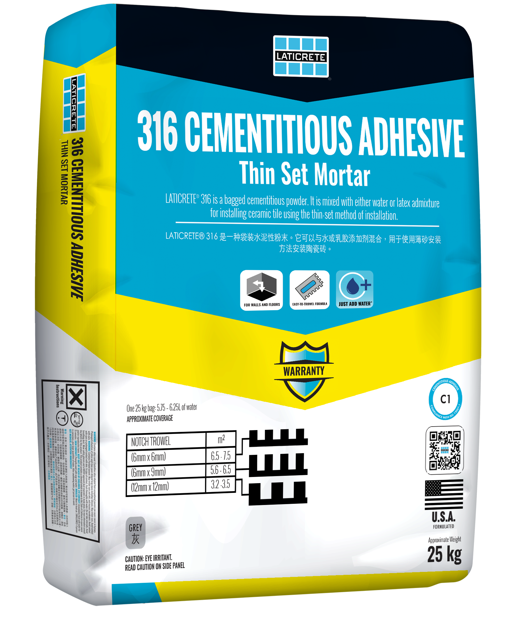 316 Cementitious Adhesive 